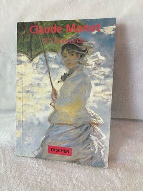 New vintage book Claude Monet Postcard Book